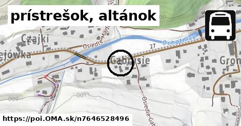 prístrešok, altánok