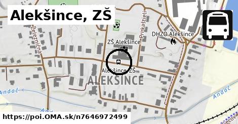 Alekšince, ZŠ