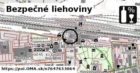 Bezpečné liehoviny