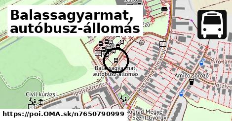 Balassagyarmat, autóbusz-állomás