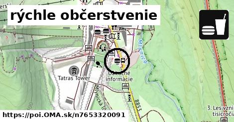 rýchle občerstvenie