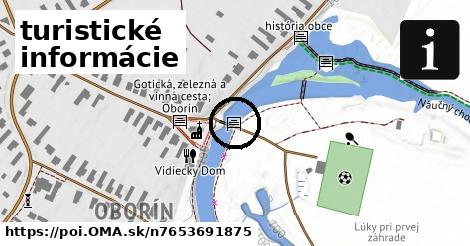 turistické informácie