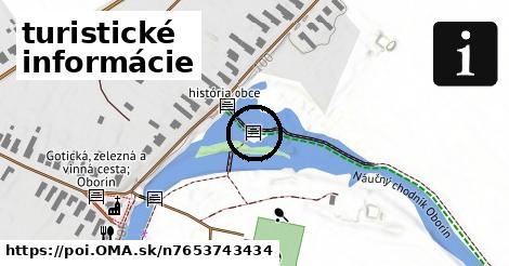 turistické informácie