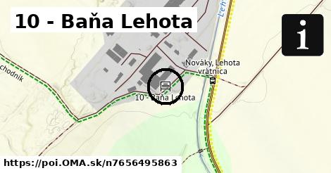 10 - Baňa Lehota