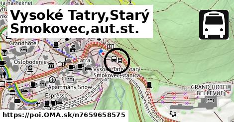 Vysoké Tatry,Starý Smokovec,aut.st.