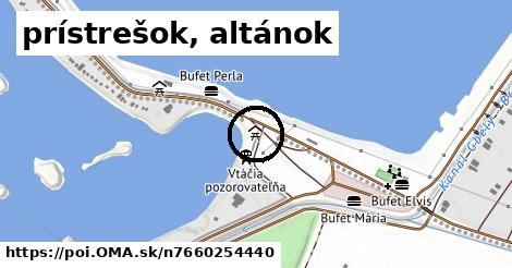 prístrešok, altánok