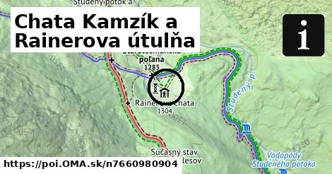 Chata Kamzík a Rainerova útulňa