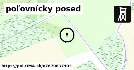 poľovnícky posed