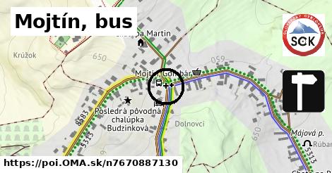 Mojtín, bus