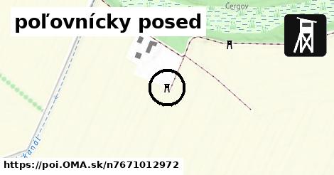 poľovnícky posed