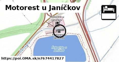 Motorest u Janíčkov