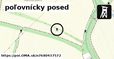 poľovnícky posed