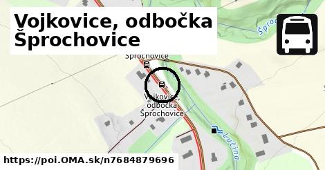 Vojkovice, odbočka Šprochovice