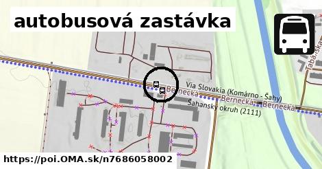 autobusová zastávka