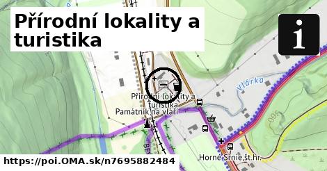 Přírodní lokality a turistika