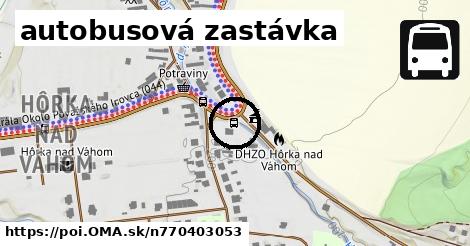 autobusová zastávka