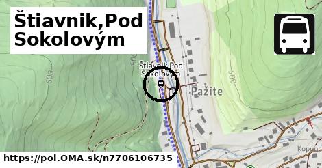 Štiavnik,Pod Sokolovým