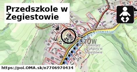 Przedszkole w Żegiestowie