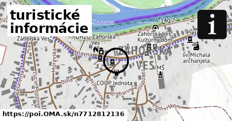 turistické informácie