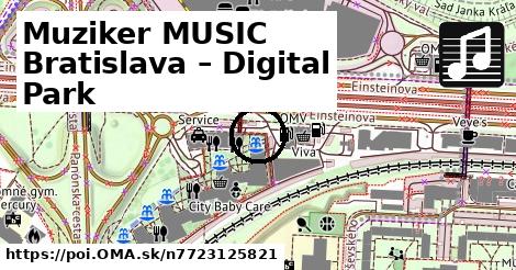 Muziker MUSIC Bratislava – Digital Park
