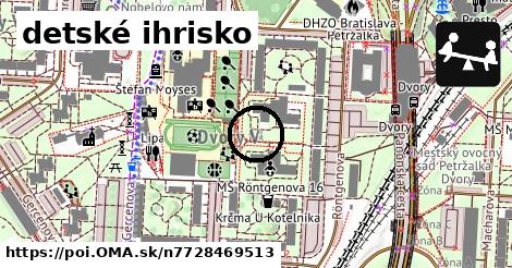 detské ihrisko