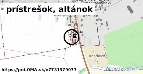 prístrešok, altánok