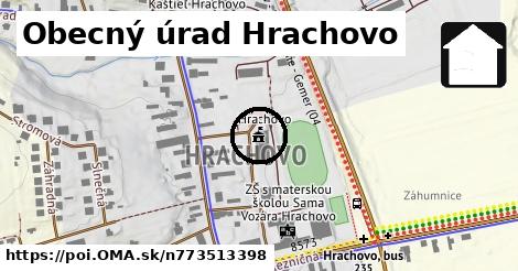 Obecný úrad Hrachovo