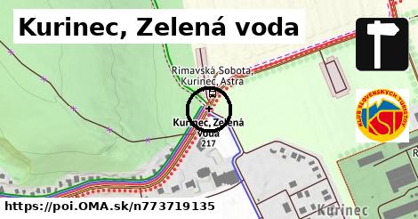 Kurinec, Zelená voda