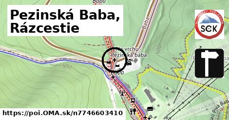 Pezinská Baba, Rázcestie