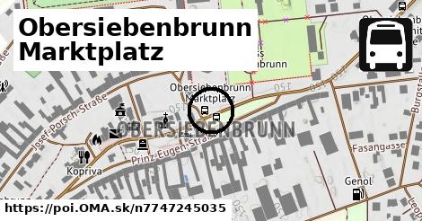 Obersiebenbrunn Marktplatz