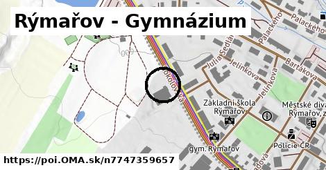 Rýmařov - Gymnázium