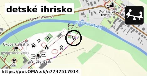 detské ihrisko