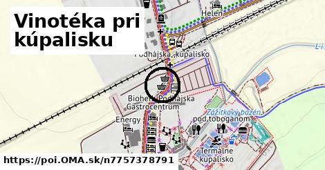 Vinotéka pri kúpalisku