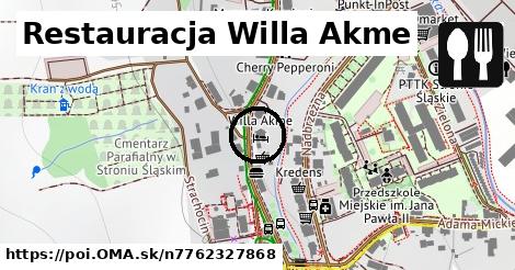 Restauracja Willa Akme