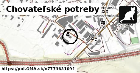 Chovateľské potreby