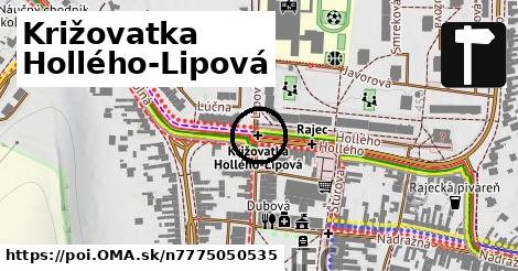 Križovatka Hollého-Lipová