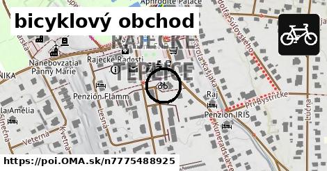 bicyklový obchod