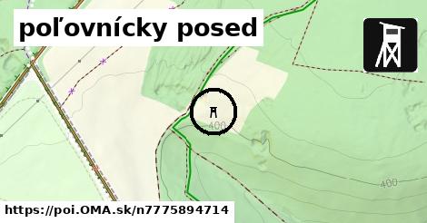 poľovnícky posed