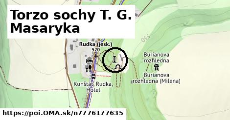 Torzo sochy T. G. Masaryka