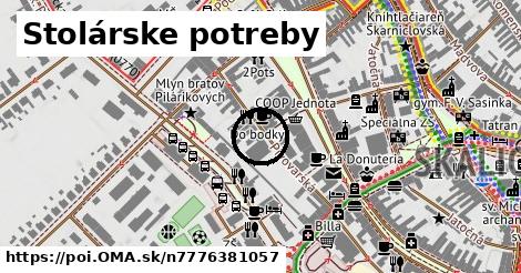 Stolárske potreby