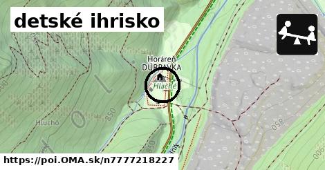 detské ihrisko