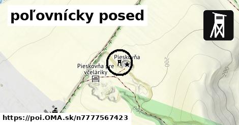 poľovnícky posed