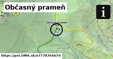 Občasný prameň