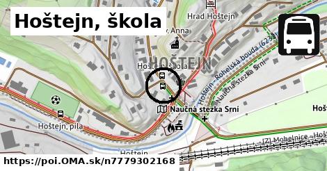 Hoštejn, škola