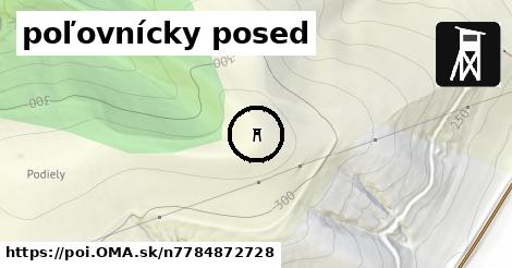 poľovnícky posed