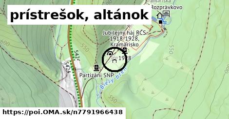prístrešok, altánok