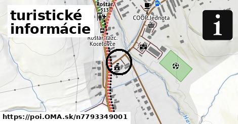 turistické informácie