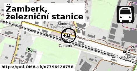 Žamberk, železniční stanice