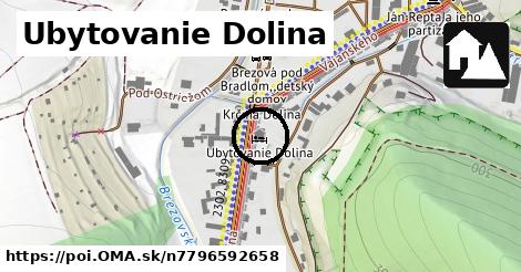Ubytovanie Dolina