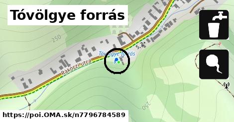 Tóvölgye forrás